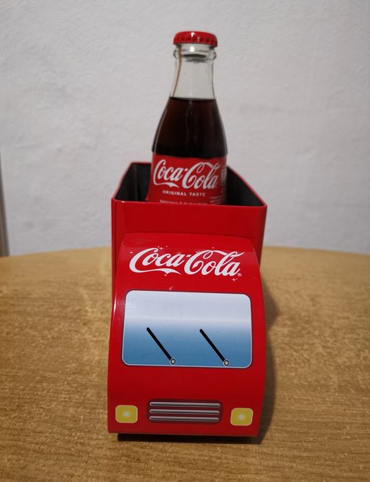 Coca-Cola стъклени бутилки, Coca Cola камионче, Coca Cola стикер