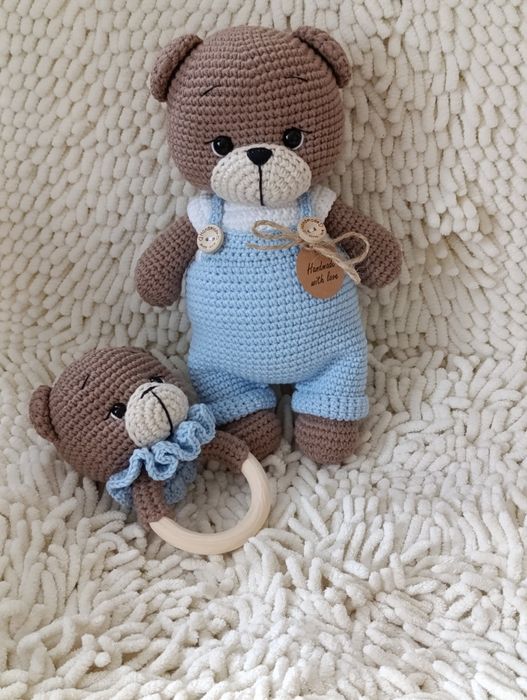 Вязанные крючком игрушки