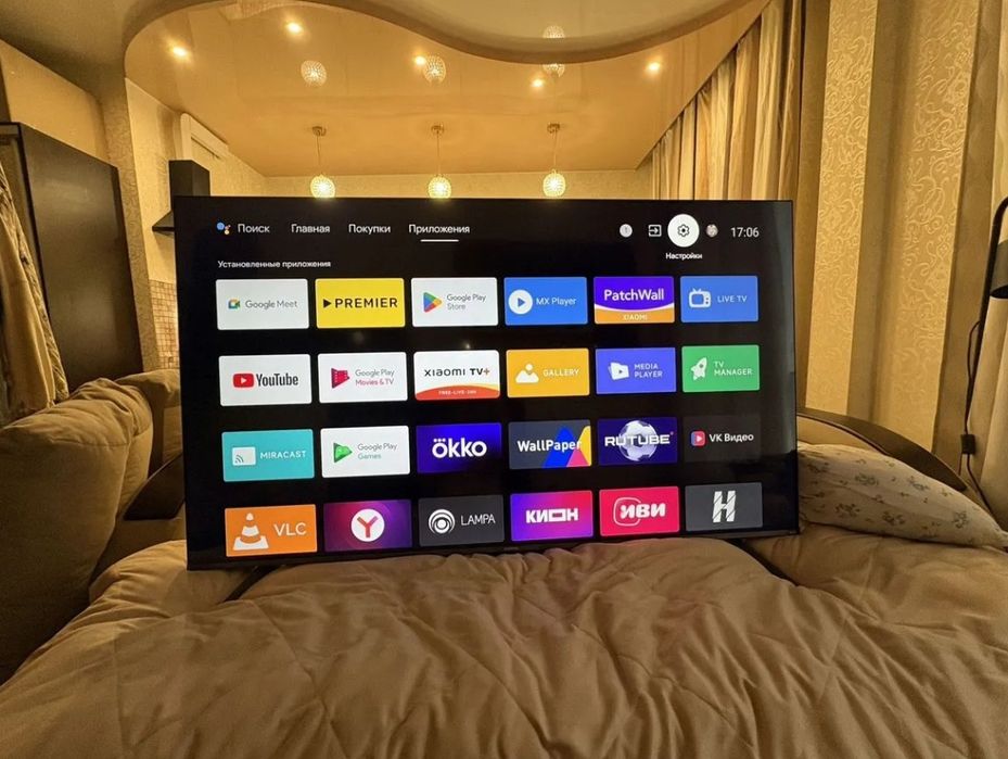 Xiaomi 165 см 4К QLED smart tv телевизор