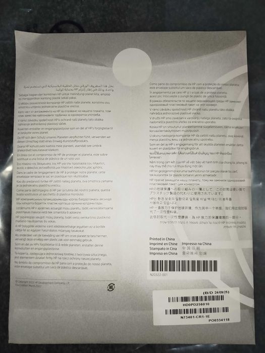 Notebook HP laptop 15fd1134ci