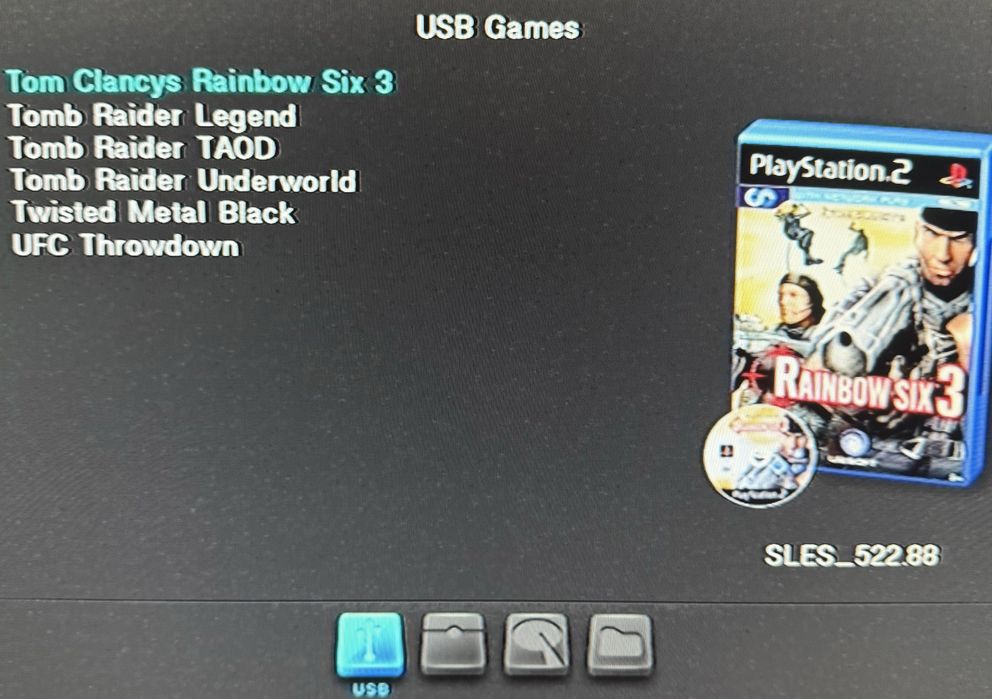 Playstation 2 прошитая с играми на USB