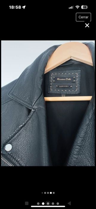 Massimo Dutti кожено яке