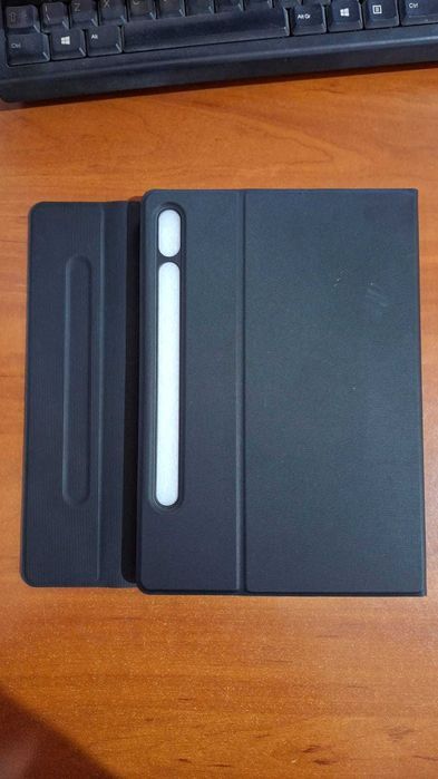 Husa Doohoeek, pentru Galaxy Tab S8/S7, tastatura Bluetooth, negru