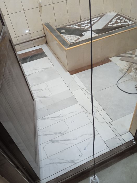 Облицовка кафелщик