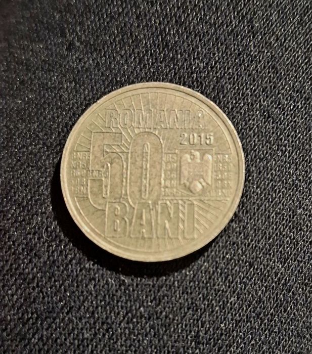Monedă de colecție 50 bani 1989 și 2005 / Piesă numismatică