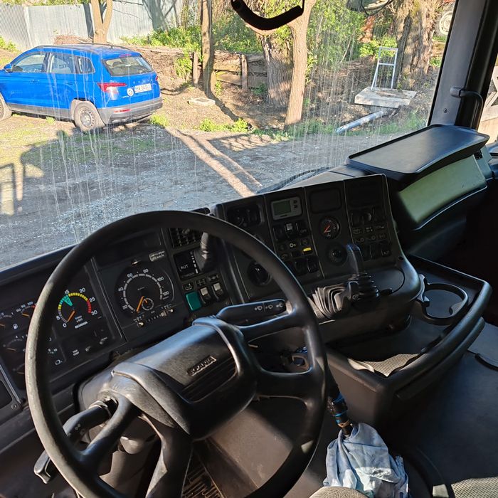 Camion forestier Scania R580 164G  V8 an 2004