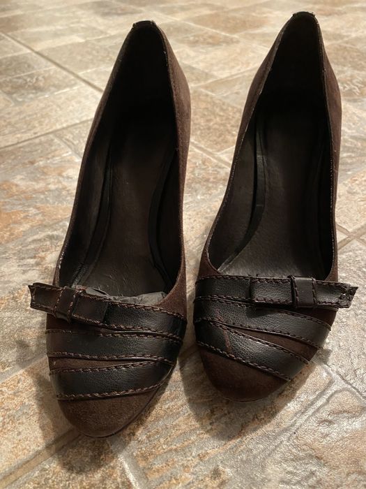 Pantofi Mango piele, 38, comozi