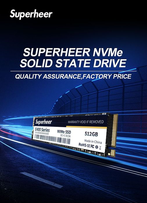 SSD 512 GB NVMe Superheer E400