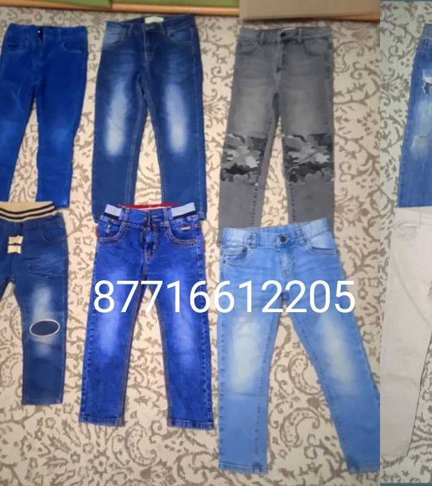 Джинсы на мальчика 104-116