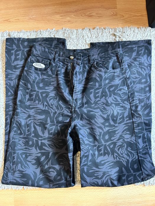 Streetwear Широки дънки HM Размер 34