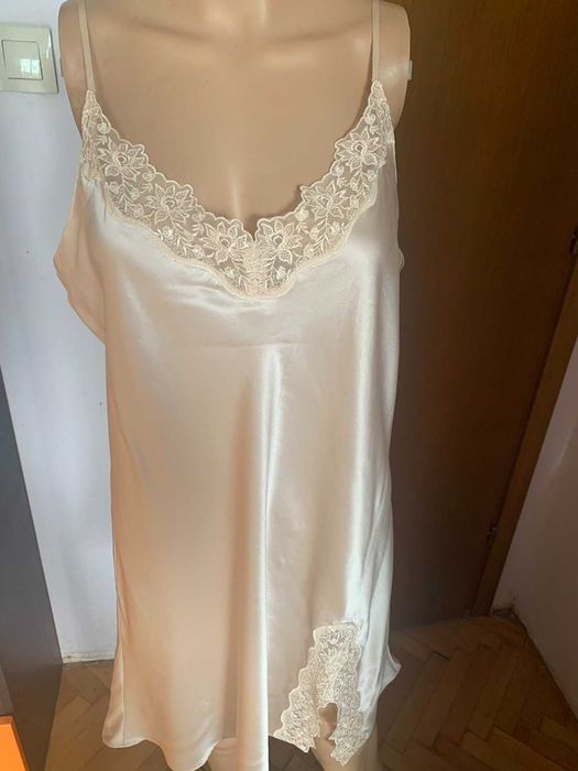 Копринена нощница Lady Avenu, размер L/XL