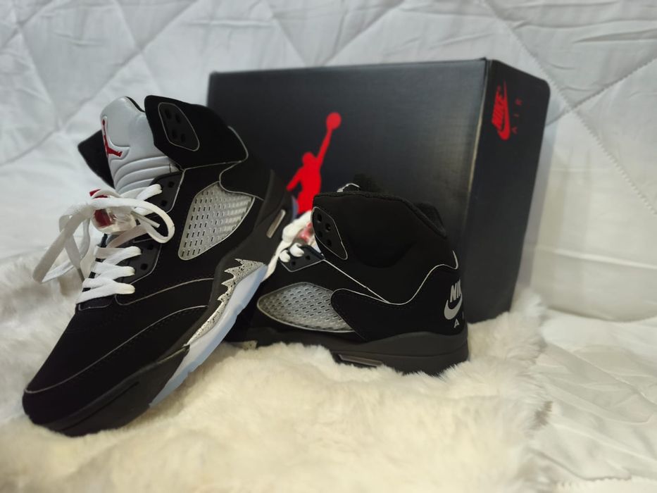 Jordan 5 Metallic Black 41;42;43;44