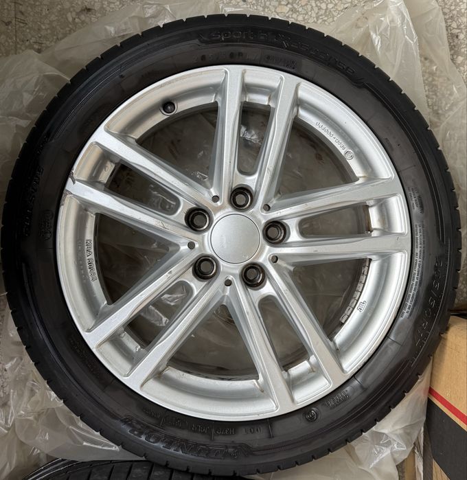 17” алуминиеви джанти с гуми Dunlop 205/50 R17