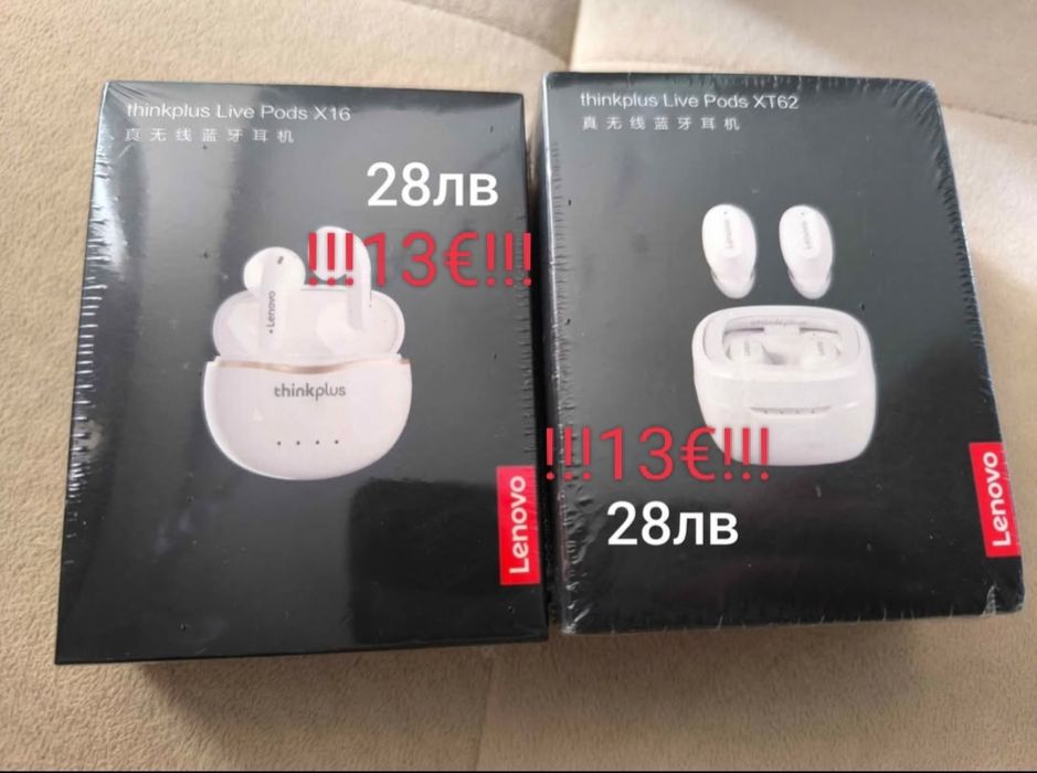 Bluetooth слушалки Lenovo LP40(Lp40 pro)