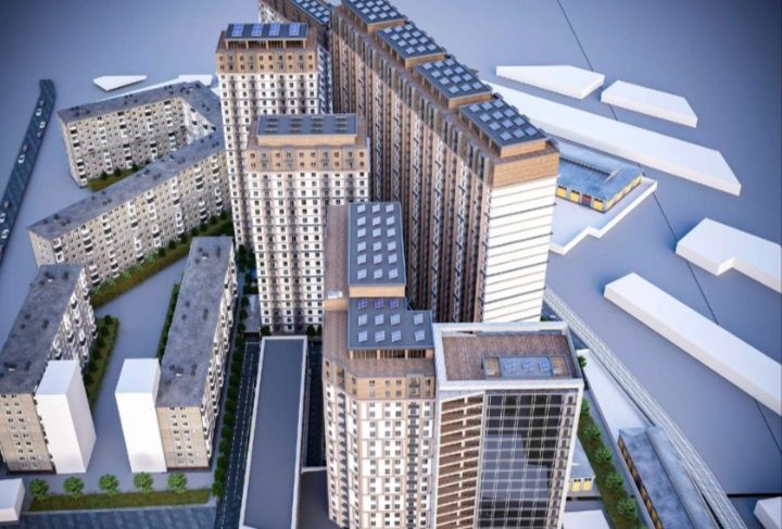 1ком. 5эт./22 Новостройка Шота Руставели ЖК"Maljaan residence"коробка