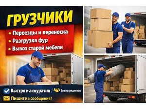 Услуги грузчики от 3000