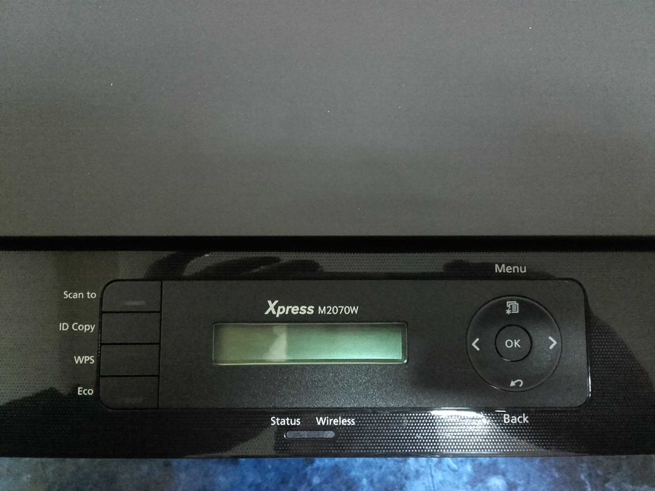 Като нов! Безжичен Wi-Fi лазерен принтер,скенер и копир 3 в 1 Samsung M2070w