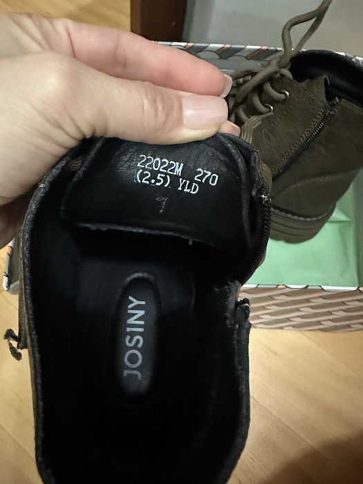 Батинки Josiny 42 размер на 43 подойдут