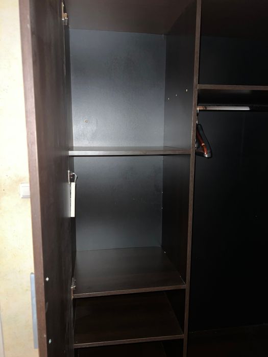 Двукрилен гардероб цвят Венге