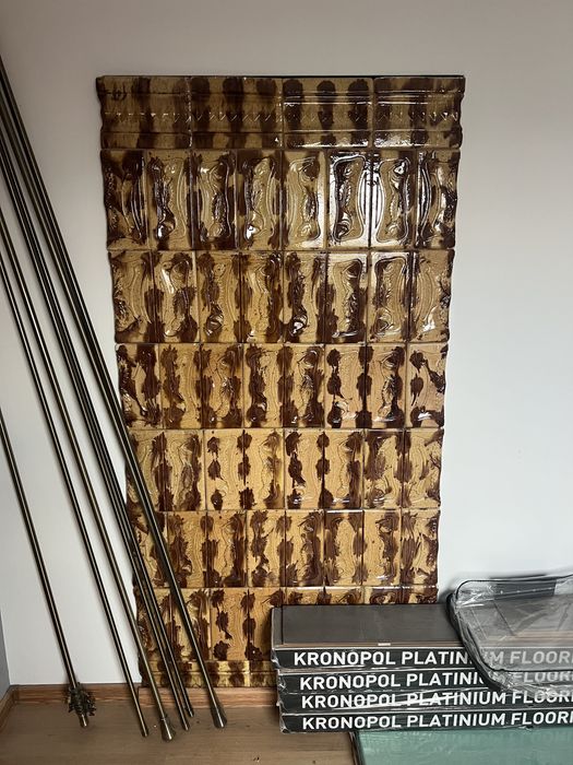 Soba teracota demontata 92 x 180 x 50 cm
