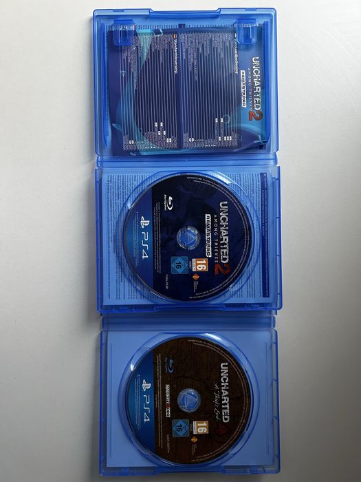 Jocuri set PS4 “Uncharted 2 & 4”