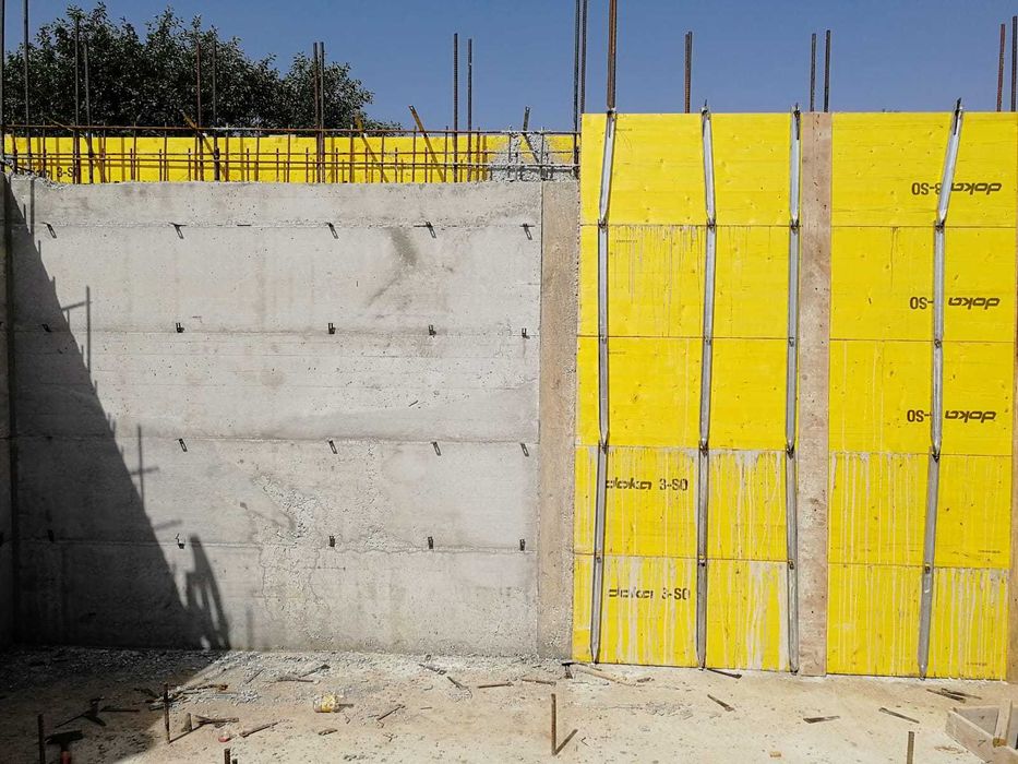 Panou cofraj, Placa galbena, Cofraje, Panou Panou tip Doka