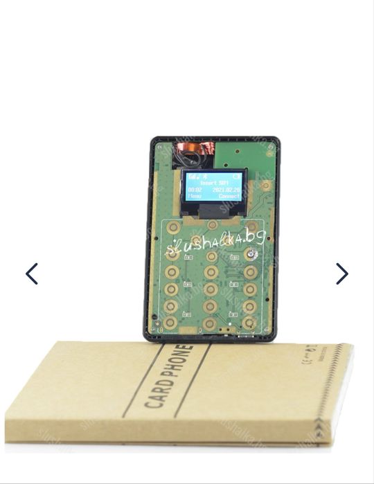 Микрослушалка тип gsm карта/за изпит,биснес срещи