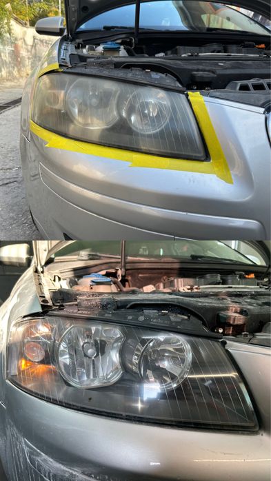 Полиране на фарове и автомобили. Защитно фолио. Фолиране на цели коли