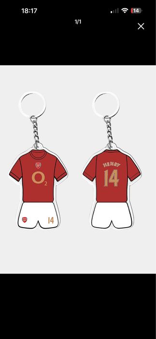 Брелки с футболистами