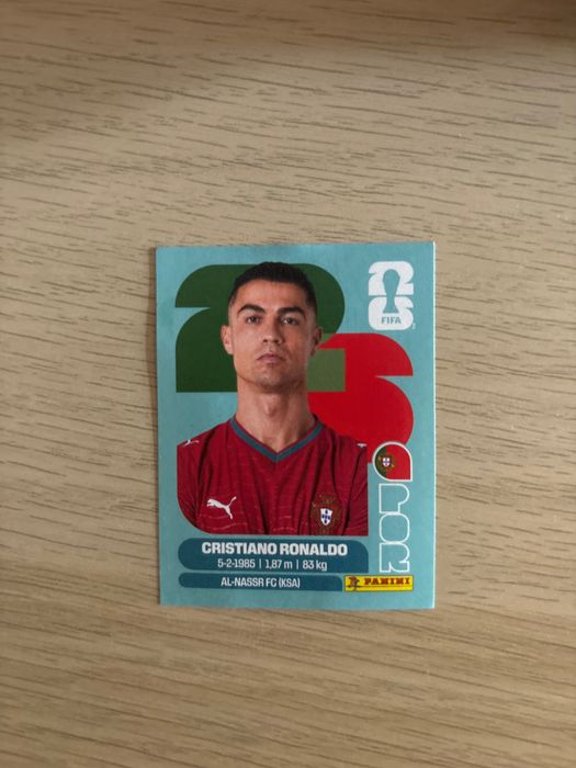 Sticker World Cup 2026-Cristiano Ronaldo