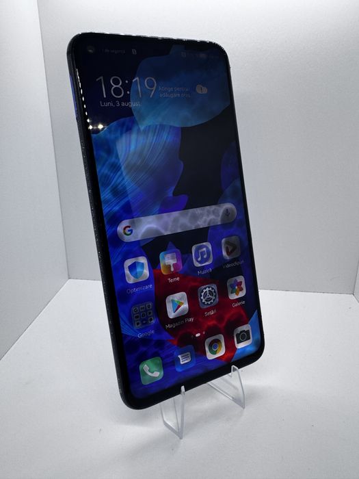 Huawei Nova 5T Blue Custom – Deblocat – Funcțional – Ideal pentru utilizare, reparație sau piese