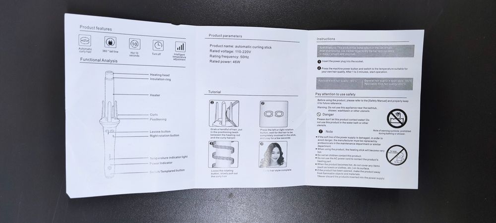 Плойка стайлер для завивки локон