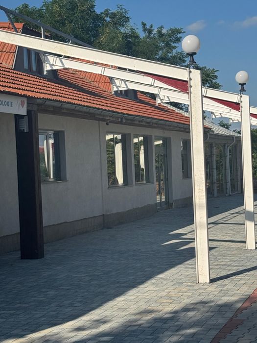 Pergole , spatii depozitare , statie itp 12m latime x20 lungime din pr
