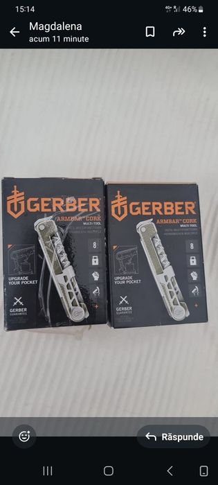 Cuțit, Vânătoare Briceag Gerber Sumo Topor Fiskars