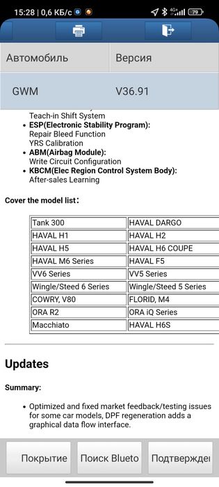 Адаптация ркпп HAVAL H6, M6, JAC JS6, JS5, J7 PLUS