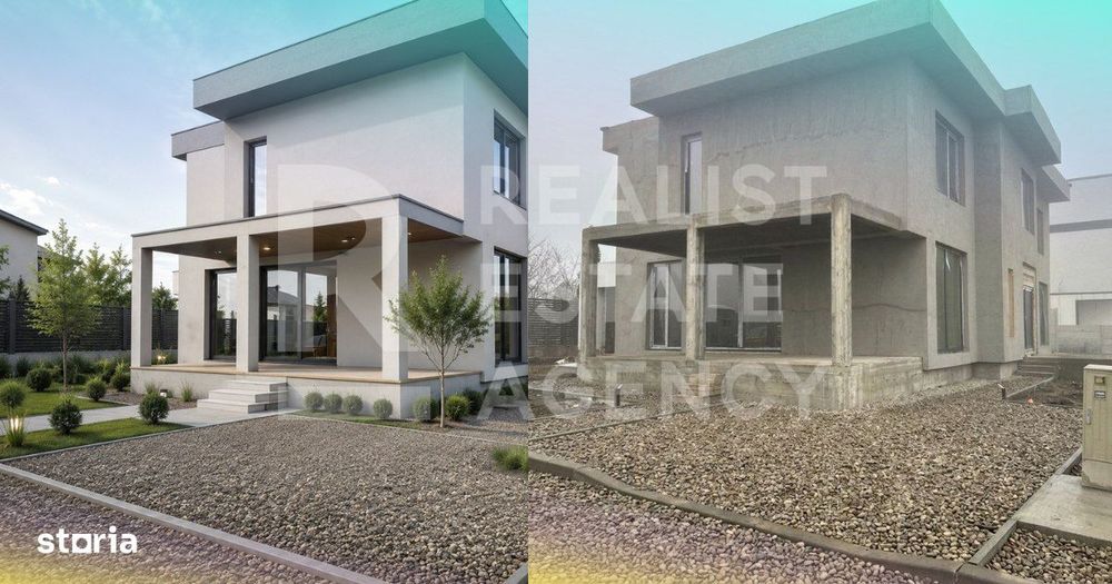 Casă P+1, 315 m² utili | Teren 1.530 m² | Pe malul lacului Ostratu