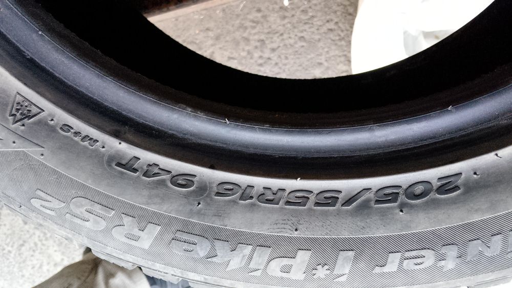 Шины зимние!!! Размер 205/55 R16