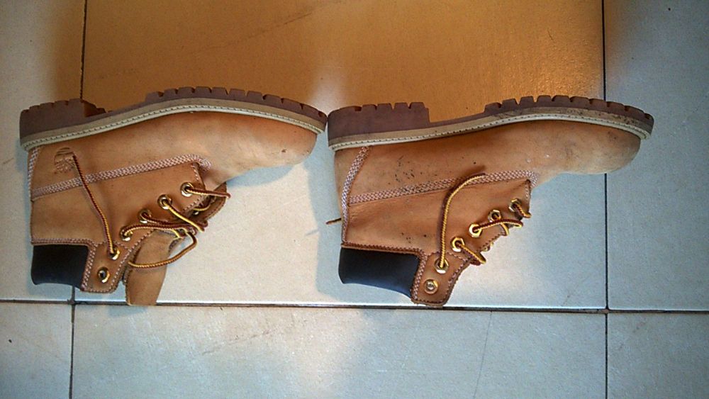 Кожени боти-ДЕЦА Timberland Premium 34 запазени, изолация Primaloft