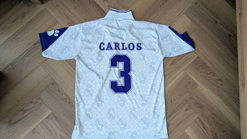 Tricou Retro Real Madrid - Roberto Carlos #3 - Sezon 1996/97