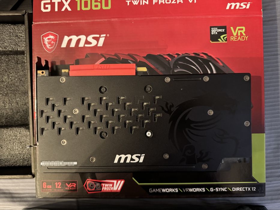 Gtx geforce 1060 6gb msi