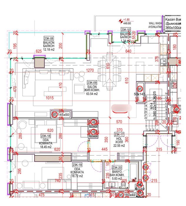 НОВОСТРОЙКА ДУПЛЕКС КВАРТИРА!!! ЖК. «Нест Оне». 5/23/24.   510м2