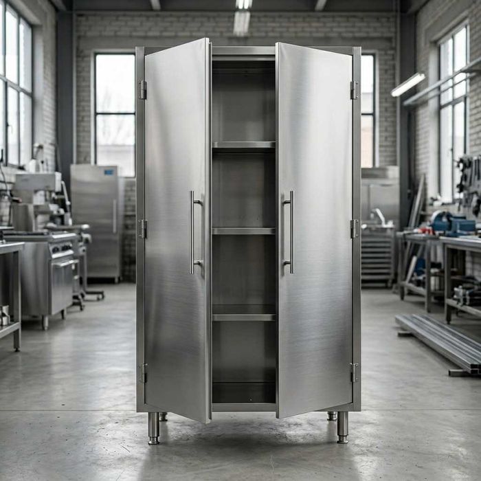 Шкаф кухонный (Нержавейка) 1000х500х1800 Nerjaveyka Shkaf