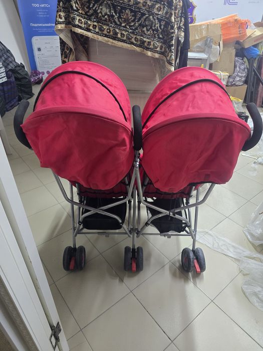 Продам двойную коляску