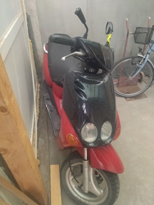 Ямаха неос 50 кубика с проблем/регистрация на мотопед
