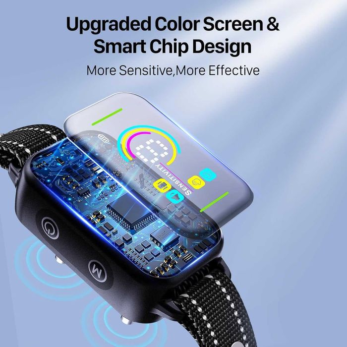 DINJOO Bark Collar смарт каишка за лай