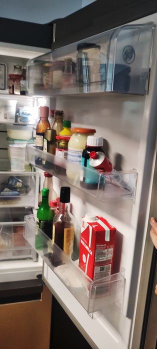 Хладилник с фризер Whirlpool, 6 Sence, Inox