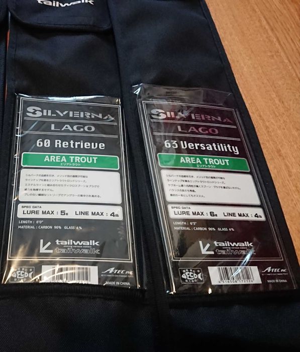 Tailwalk Silverna Lago спинингови пръчки ареа area trout пъстърва