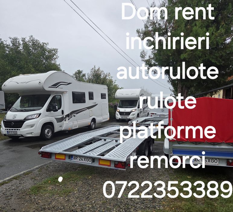 Autorulota de inchiriat,inchiriere rulota,camper rent.