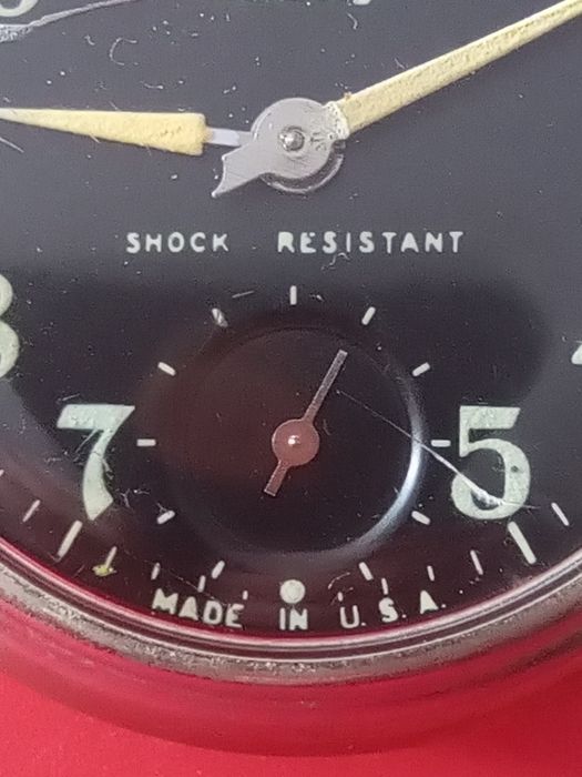 Стар Джобен Механичен Часовник WESTCLOX Scotty SHOCK RESISTANT Made in