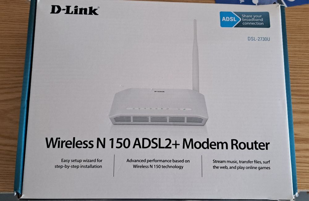 Модем D-Link DSL 2730U модем роутер